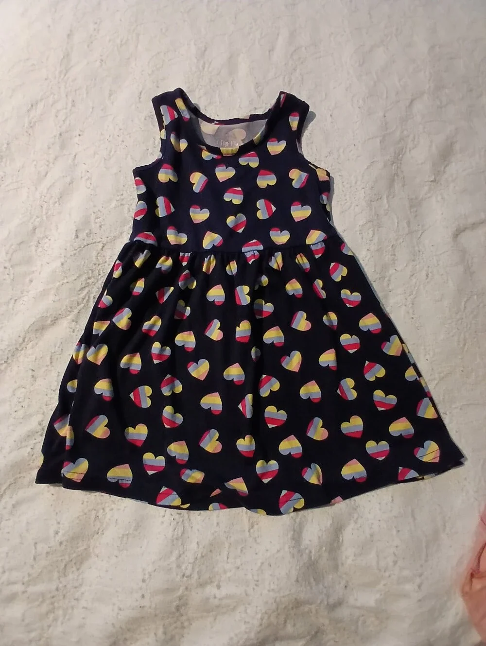 🚸Toddler Girls 7-Piece Summer Outfit Bundle - Pink, Navy, Blue, Peach